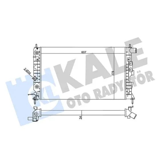 KALE Radyatör – 357040 ürün görseli