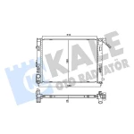 KALE Radyatör – 357230 / OEM 214106666R