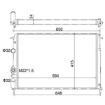 Magneti Marelli Radyatör – 359000300890 / OEM 7701499953