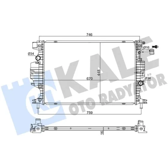 KALE Radyatör – 361460 ürün görseli