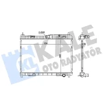 KALE Radyatör – 363510 / OEM 5054660
