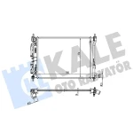 KALE Radyatör – 363590 / OEM 25310H8150