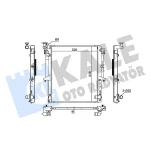 KALE Radyatör – 370400 / OEM 1350A314