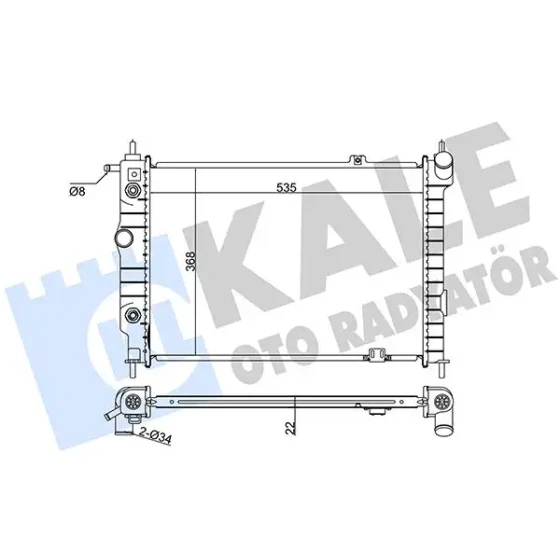 KALE Radyatör – 370800 ürün görseli