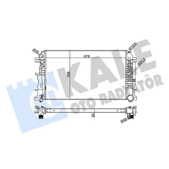 KALE Radyatör – 373900 ürün görseli
