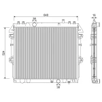 Valeo Radyatör – 701345 / OEM 164000L140