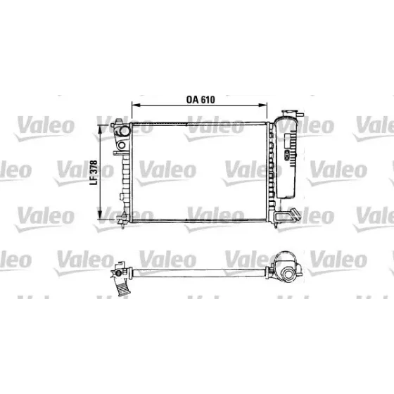 Valeo Radyatör – 730630 ürün görseli