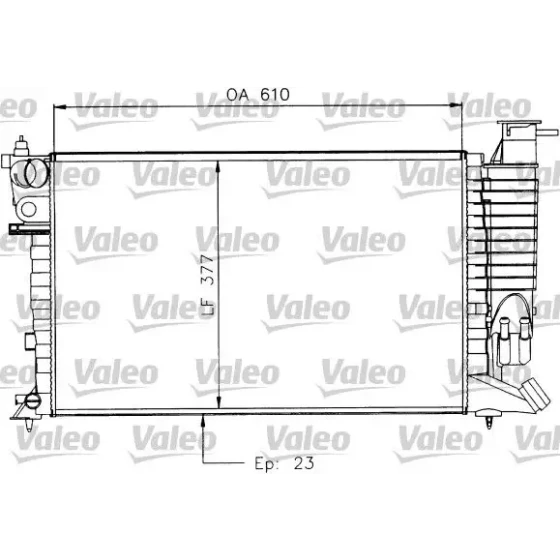 Valeo Radyatör – 730927 ürün görseli