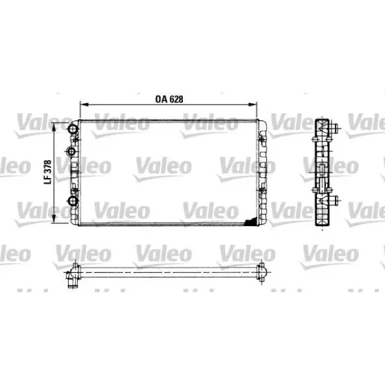 Valeo Radyatör – 730955 ürün görseli