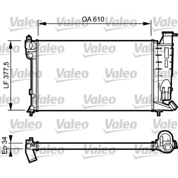 Valeo Radyatör – 730983
