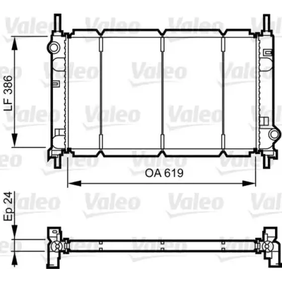 Valeo Radyatör – 731011 ürün görseli