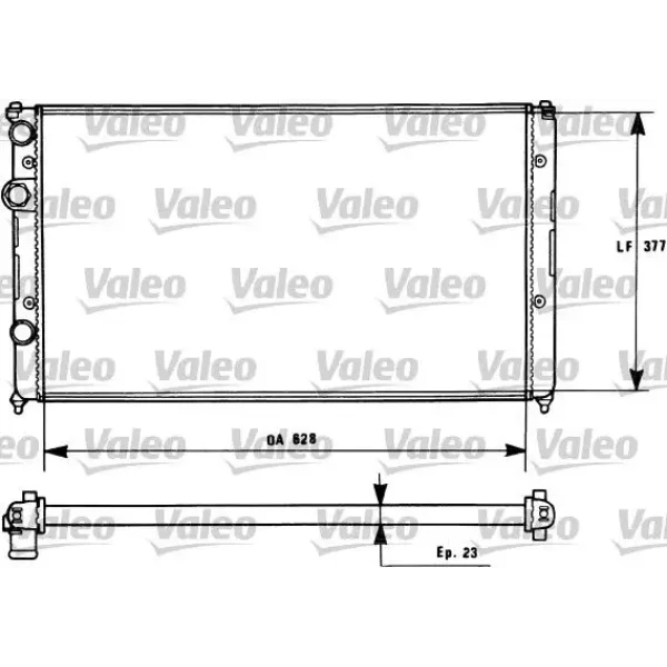 Valeo Radyatör – 731268 / OEM 1HM121253D