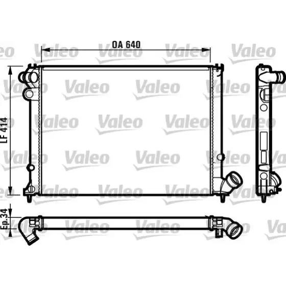 Valeo Radyatör – 731382 ürün görseli