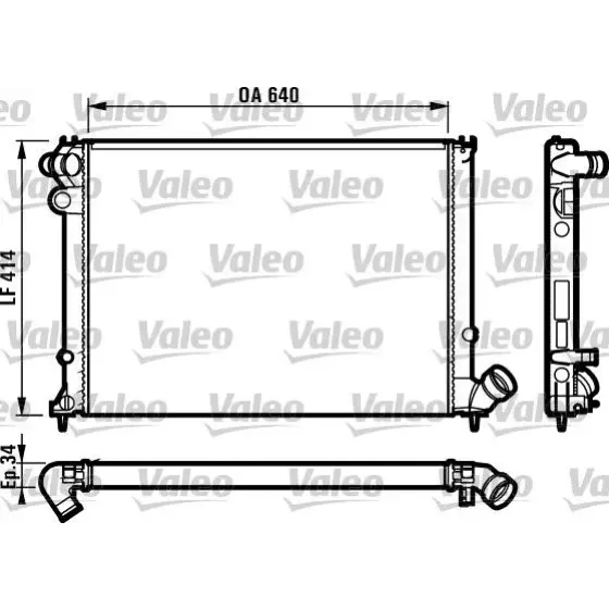 Valeo Radyatör – 731384 ürün görseli