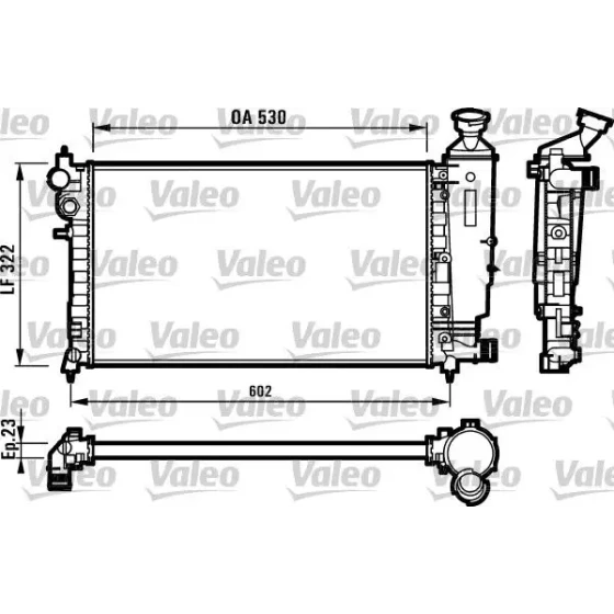 Valeo Radyatör – 731526 ürün görseli