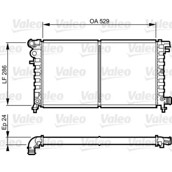 Valeo Radyatör – 731530 ürün görseli
