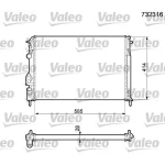 Valeo Radyatör – 732316 / OEM 7701352976