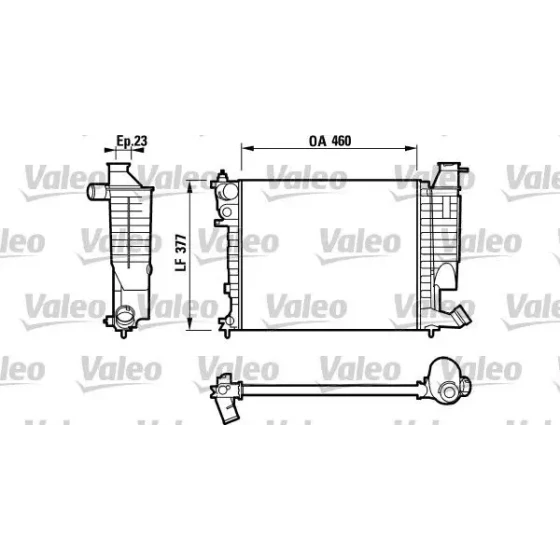 Valeo Radyatör – 732534 ürün görseli