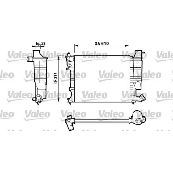 Valeo Radyatör – 732535 ürün görseli