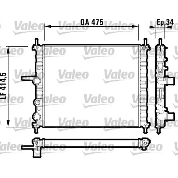 Valeo Radyatör – 732557