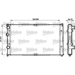 Valeo Radyatör – 732710 / OEM 6K0121253AS