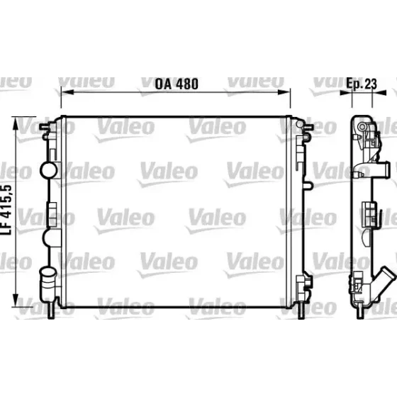 Valeo Radyatör – 732721 ürün görseli