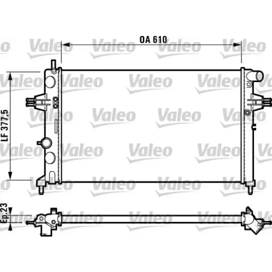 Valeo Radyatör – 732729 ürün görseli