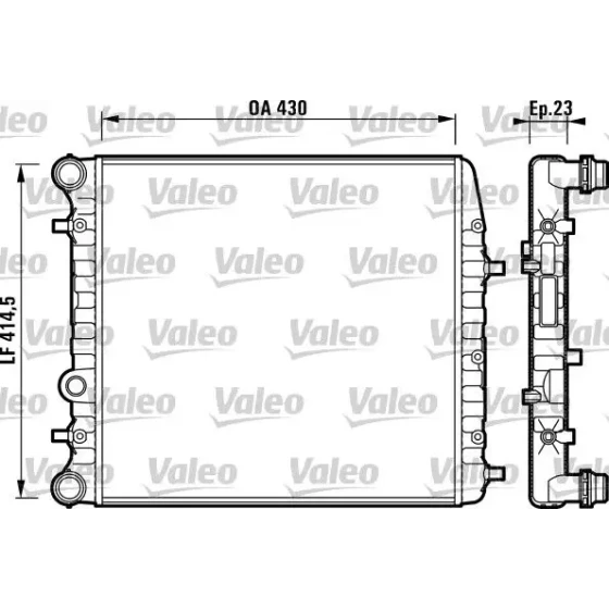 Valeo Radyatör – 732863 ürün görseli