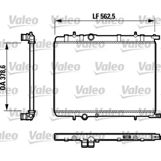 Valeo Radyatör – 732892 ürün görseli