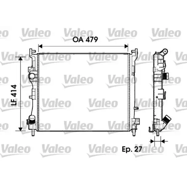Valeo Radyatör – 732960 / OEM 8660003470