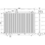 Valeo Radyatör – 733216 / OEM 1770062J00