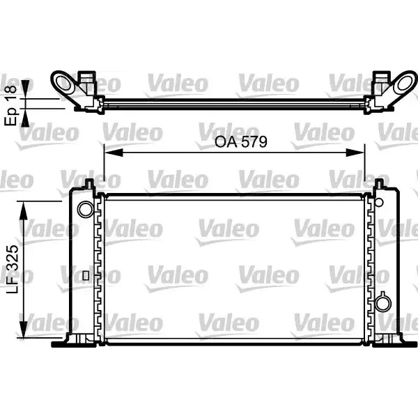 Valeo Radyatör – 734228 / OEM 46799894