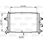 Valeo Radyatör – 734380 / OEM 13143570