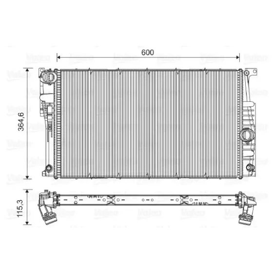 Valeo Radyatör – 735455 ürün görseli