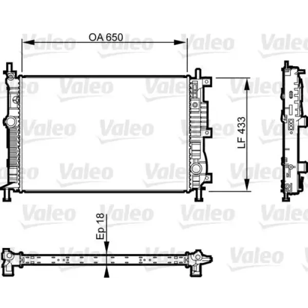 Valeo Radyatör – 735555