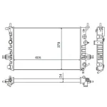 MGA Radyatör – 80158 / OEM 1300189