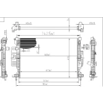 MGA Radyatör – 80508 / OEM EJ738005AG