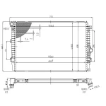 MGA Radyatör – 80517 / OEM 5N0121253Q