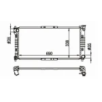 MGA Radyatör – 80565 / OEM FS1915200D