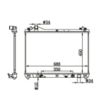 MGA Radyatör – 80686 / OEM 1770066J10