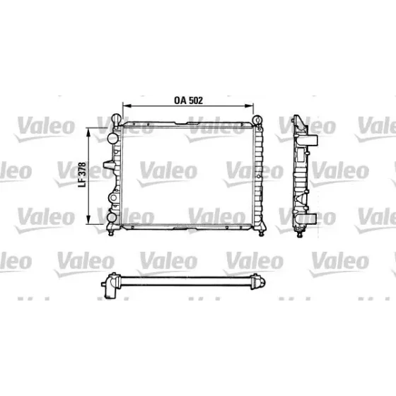 Valeo Radyatör – 811071 ürün görseli