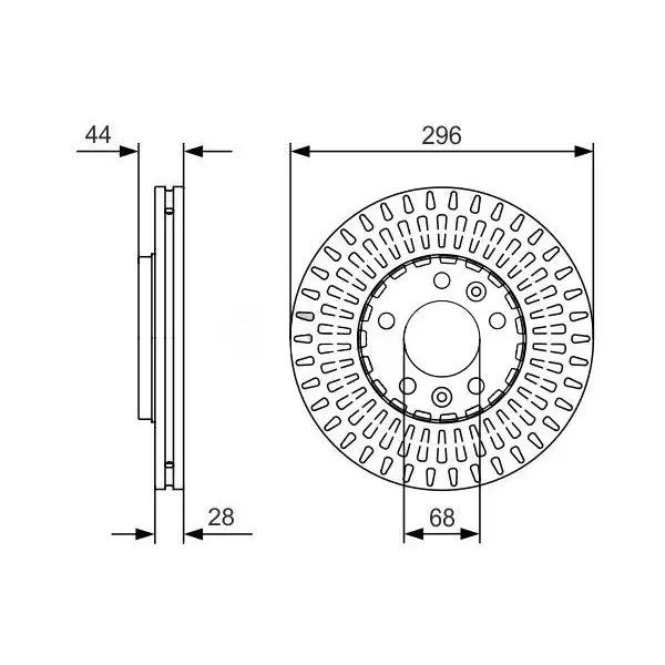 YTT Radyatör Alt Hortumu – Y50446 / OEM 215038371R