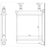 ORIS Radyatör – BBM915026 / OEM 7634565