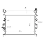 ORIS Radyatör – BFR107026 / OEM 1377541