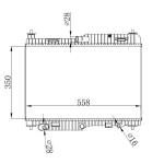 ORIS Radyatör – BFR140018 / OEM 8V518005FA