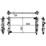 Mahle Radyatör – CR1011000S