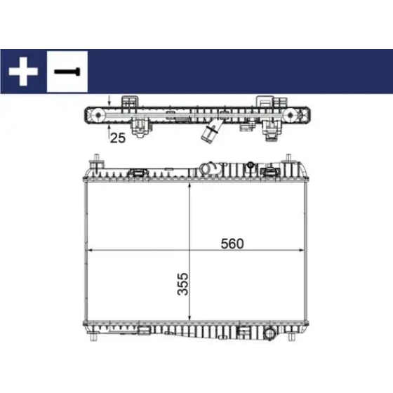 Mahle Radyatör – CR1135000S ürün görseli