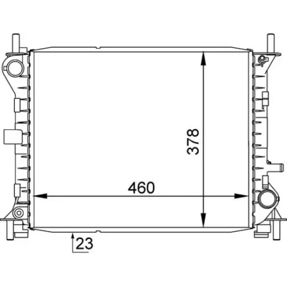 Mahle Radyatör – CR1136000S ürün görseli