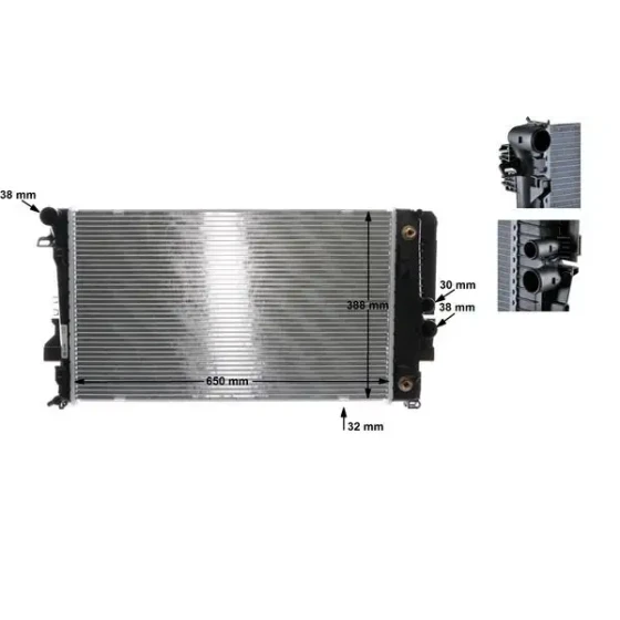 Mahle Radyatör – CR1173000S / OEM A6395011201 ürün görseli