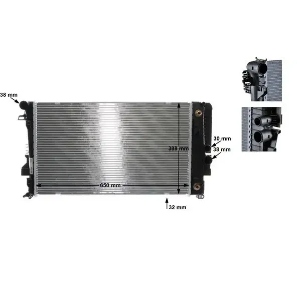 Mahle Radyatör – CR1173000S / OEM A6395011201